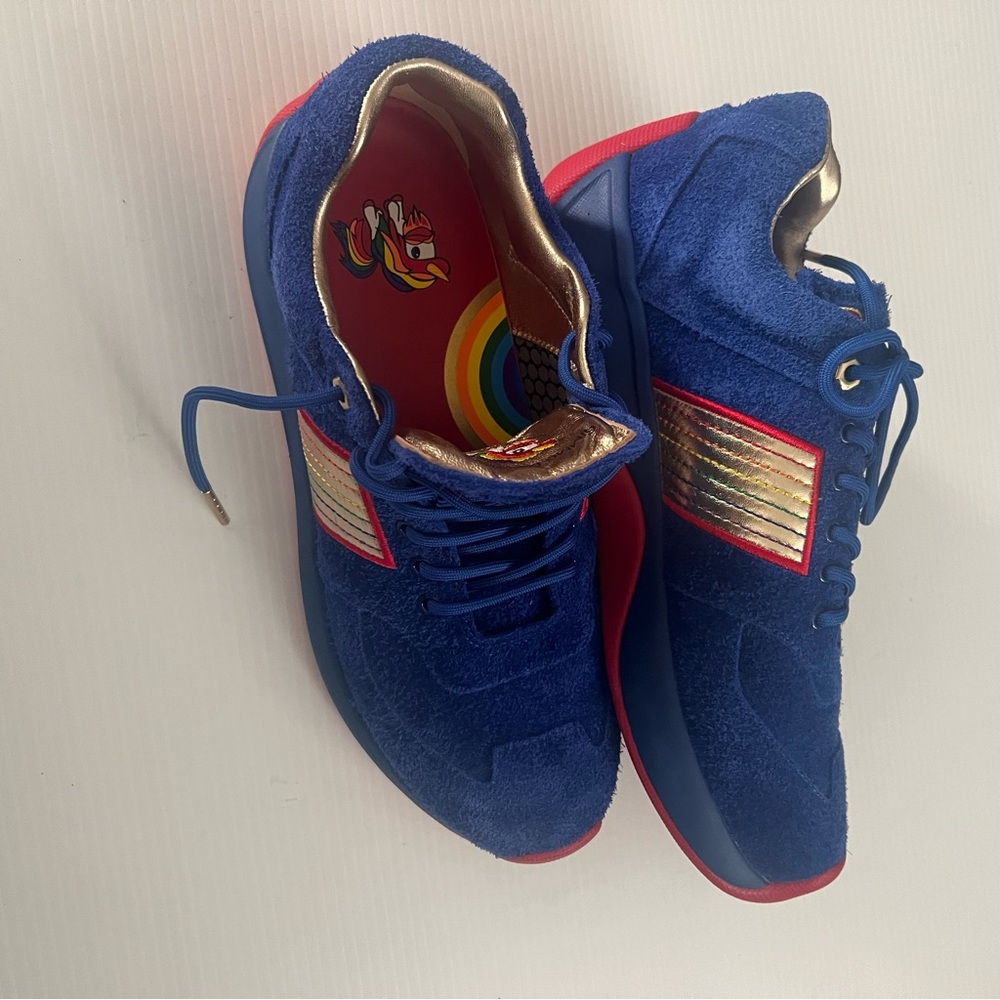 Royal Blue Sneaker Unisex Size M10/W12 FRESHY Brites Freshy Pillowy
